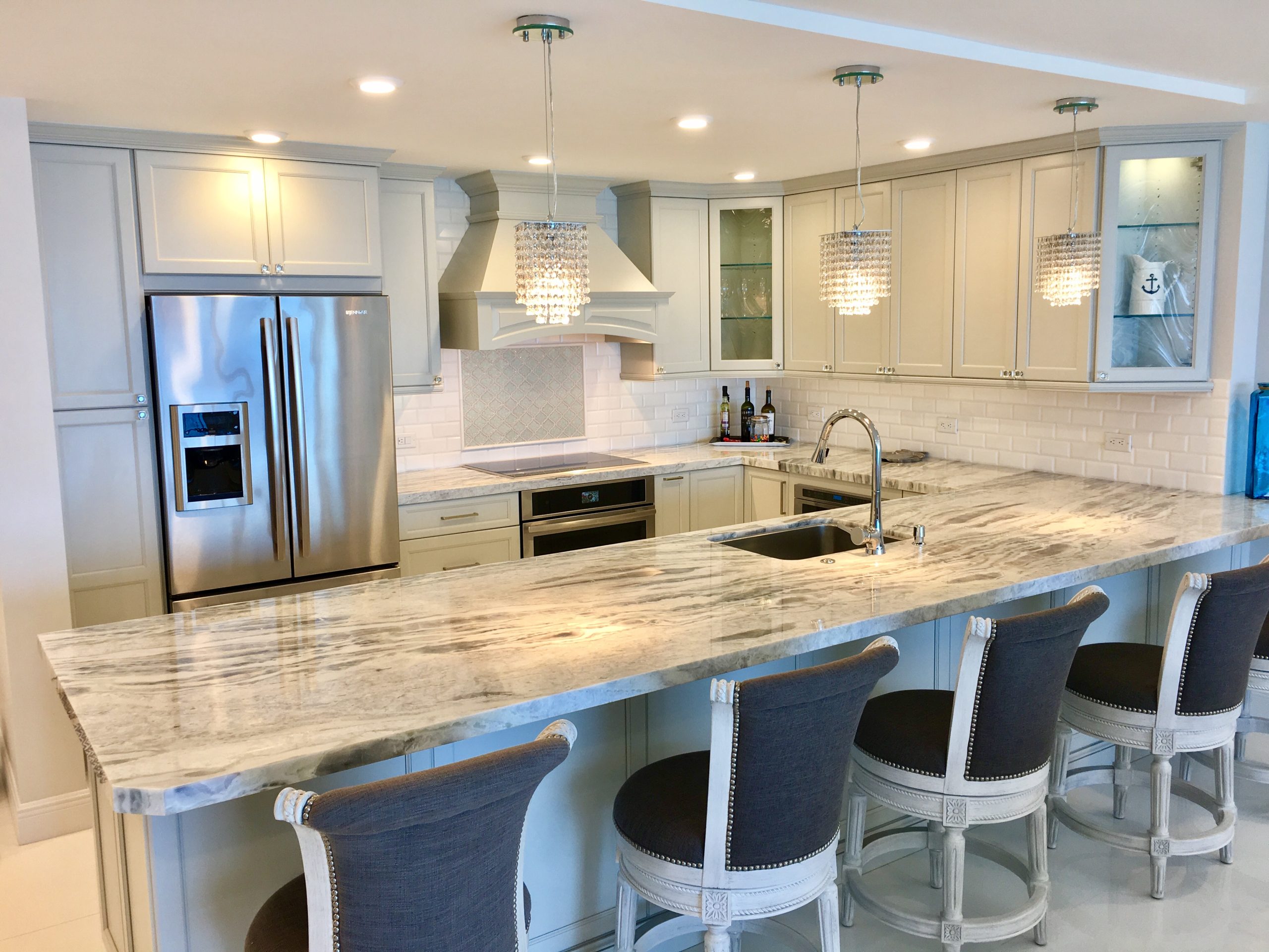 Boca Beach kitchen and bathroom remodeling project