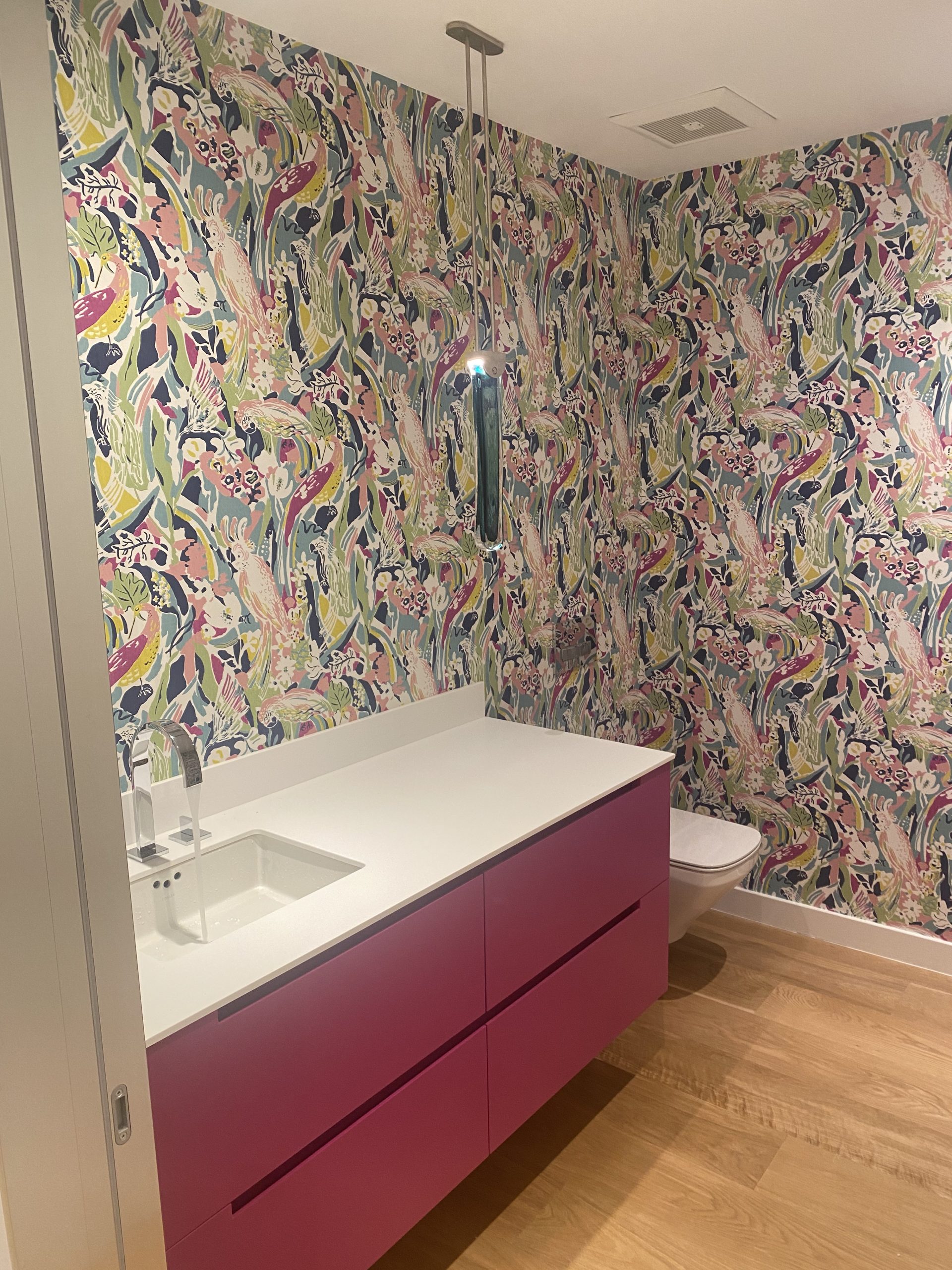 Fisher Island powder bathroom