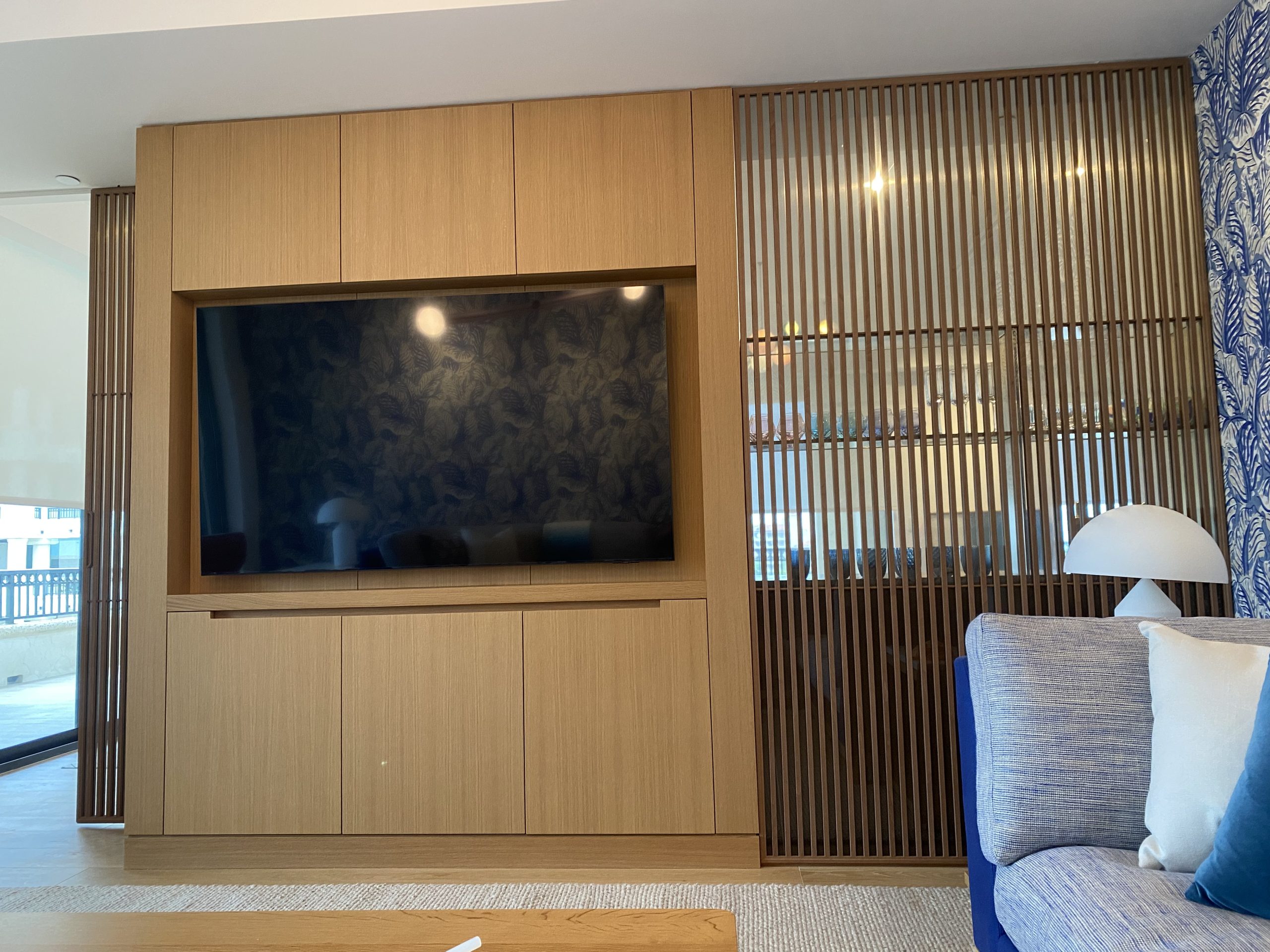 Fisher Island media room